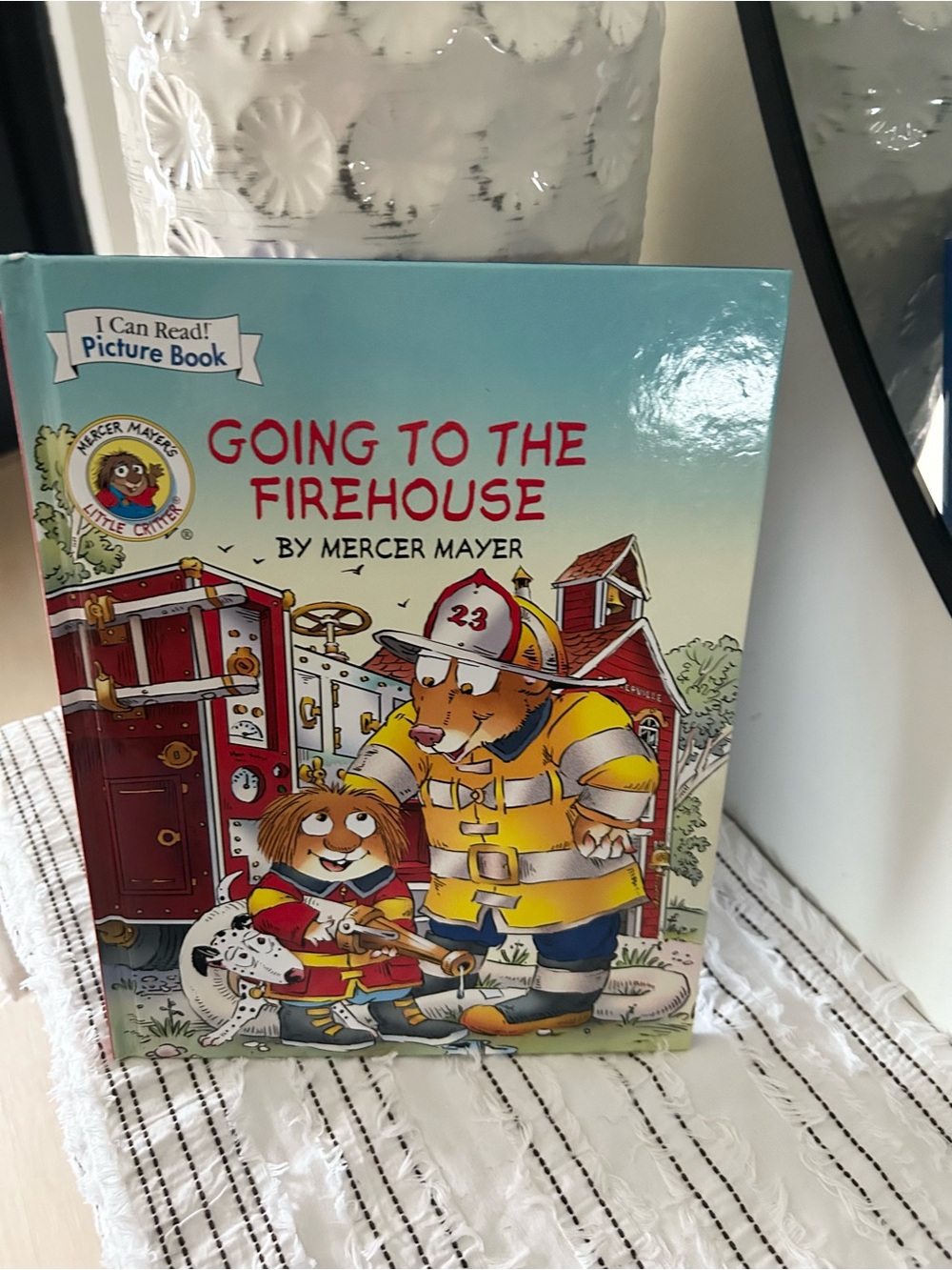 Going to the Firehouse by Mercer Mayer Hardcover Picture Book